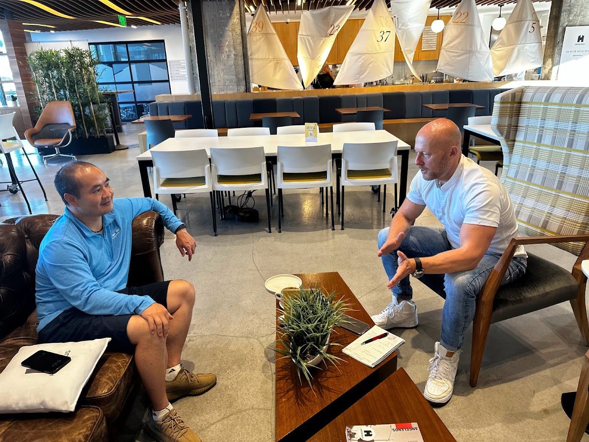 Dennis Yu with Matthew Januszek