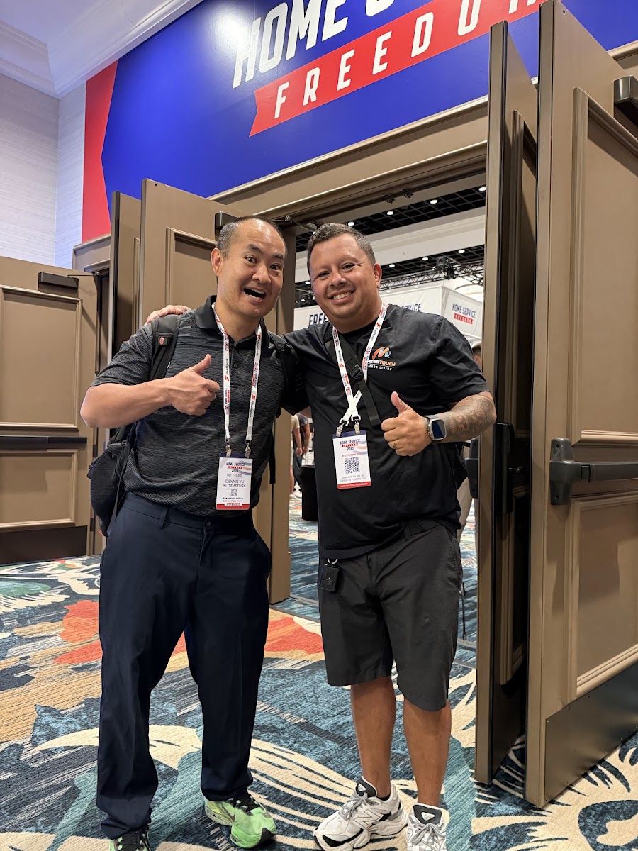 Dennis Yu with Nilson Silva