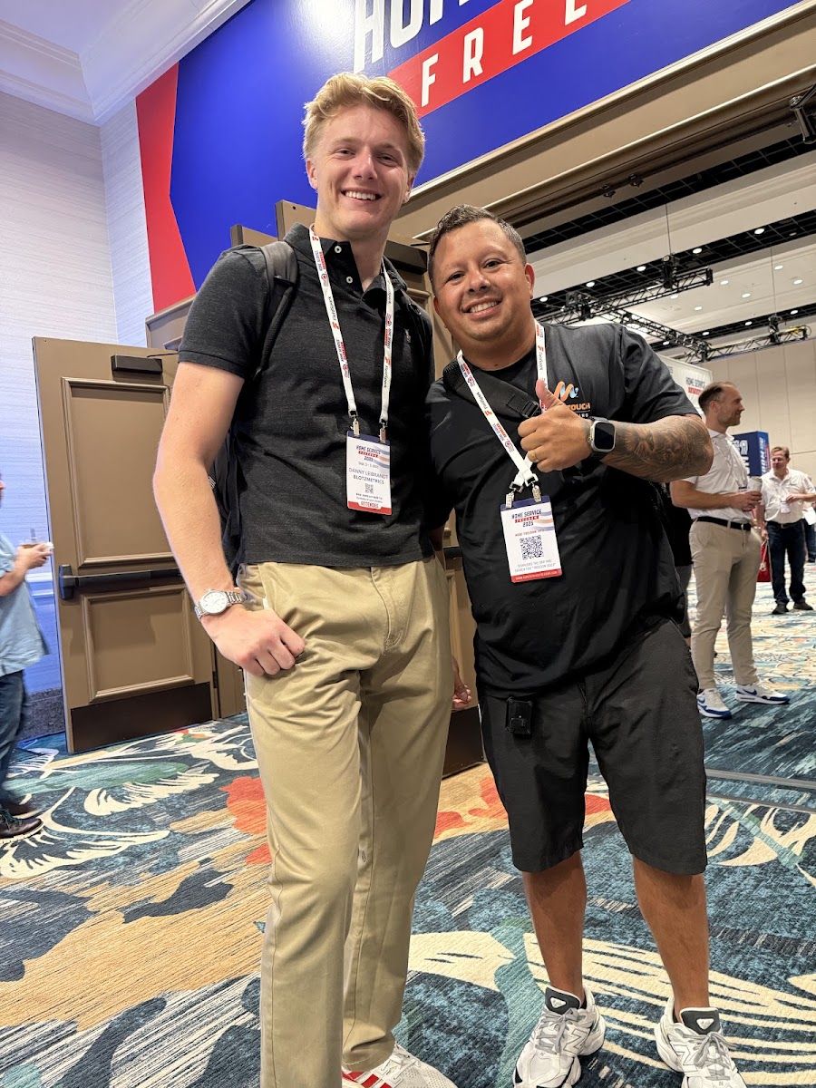 Dennis Yu with Nilson Silva