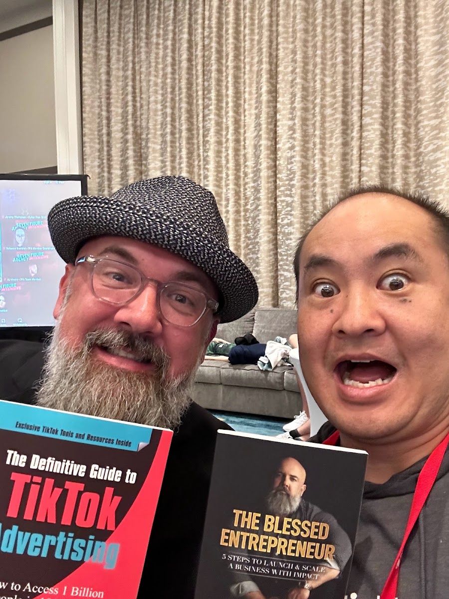 Dennis Yu with Phil Mershon