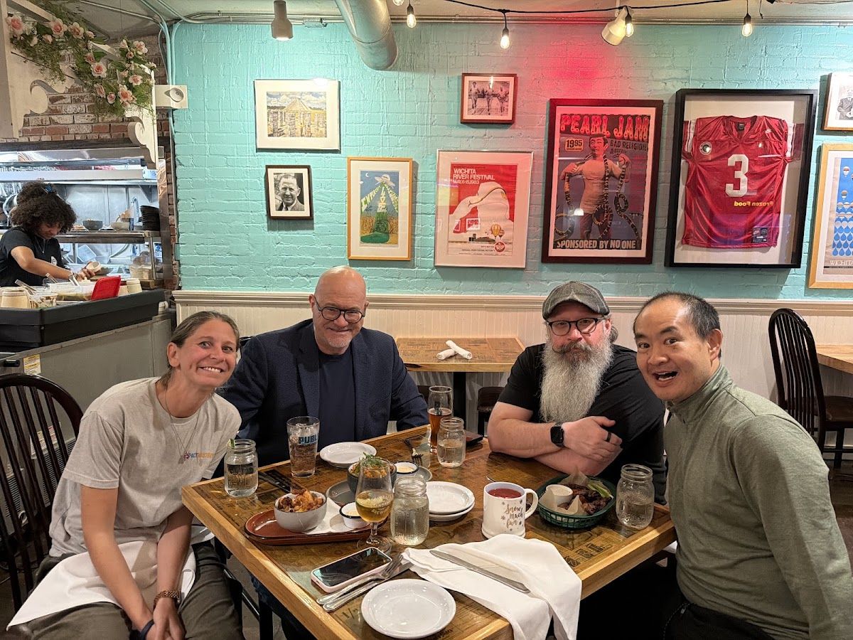 Dennis Yu with Phil Mershon