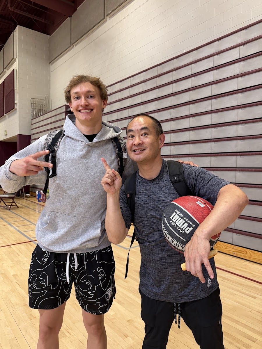 Dennis Yu with Piotr Zawislak