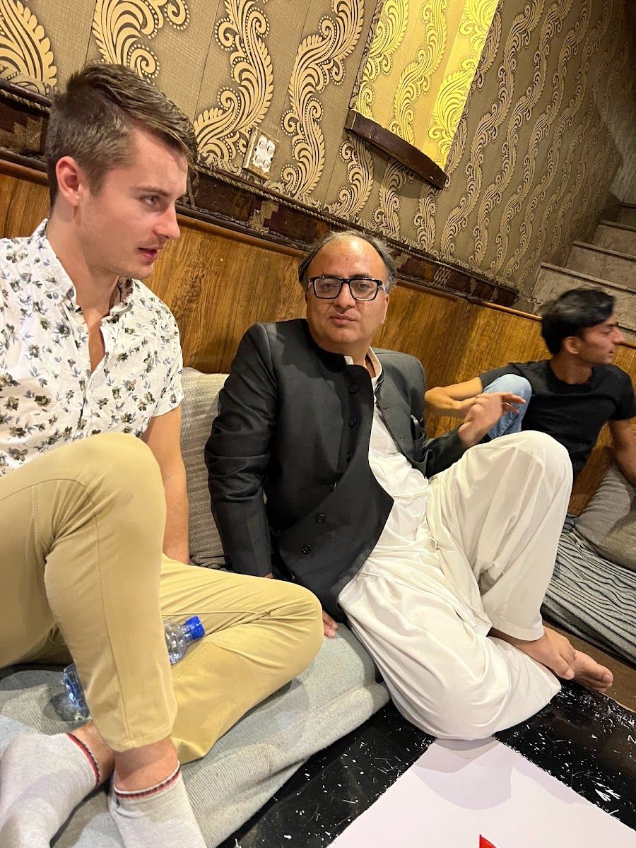 Dennis Yu with Rehan Allahwala