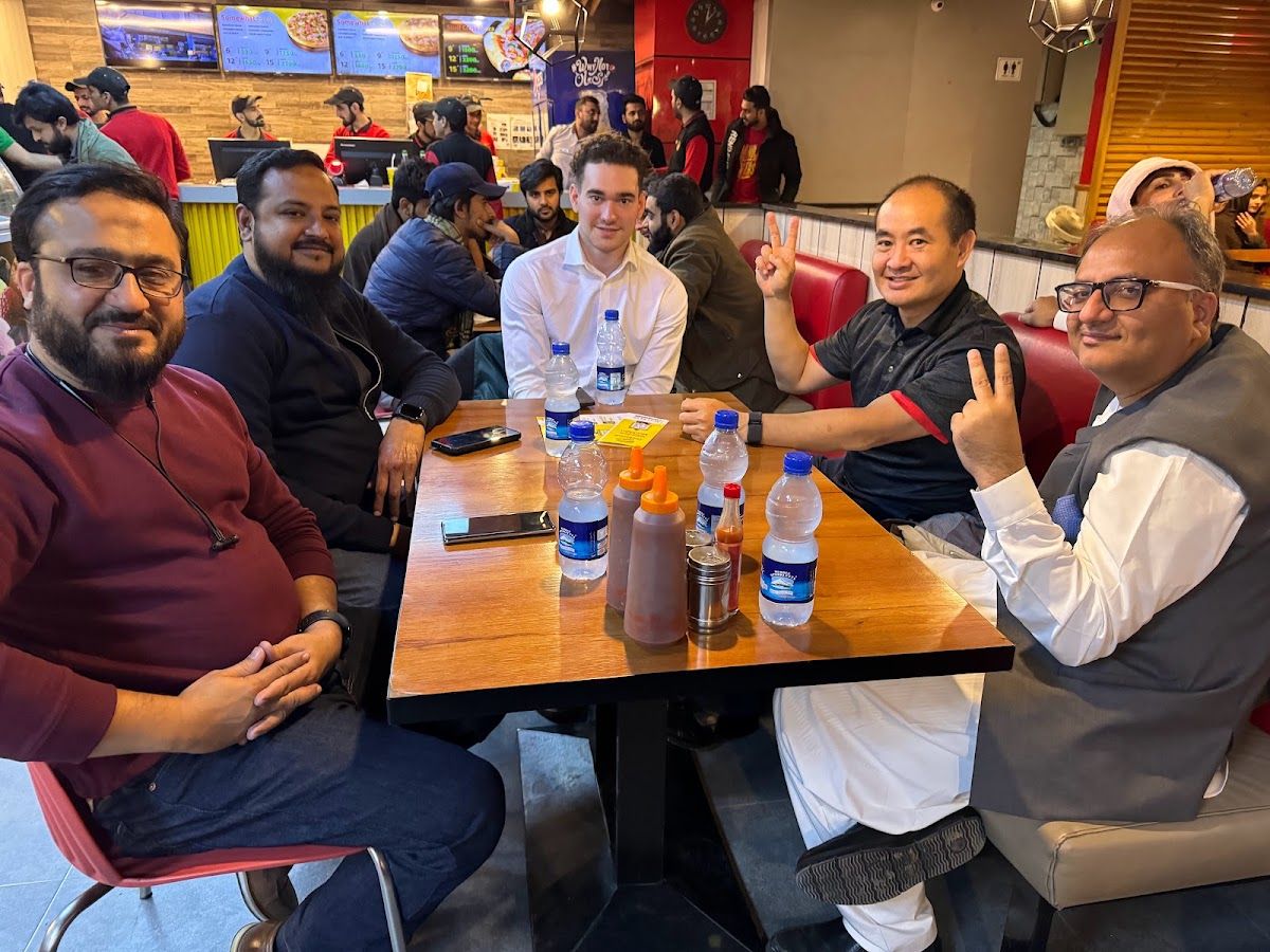 Dennis Yu with Rehan Allahwala