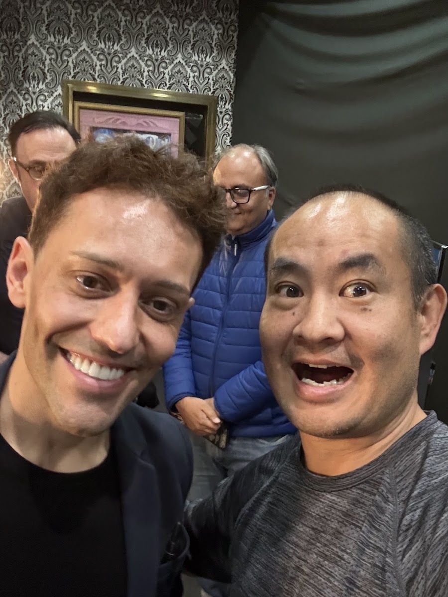 Dennis Yu with Rehan Allahwala