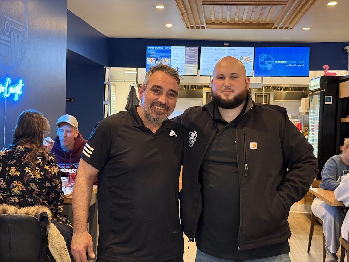 Dennis Yu with Sal Sciorta
