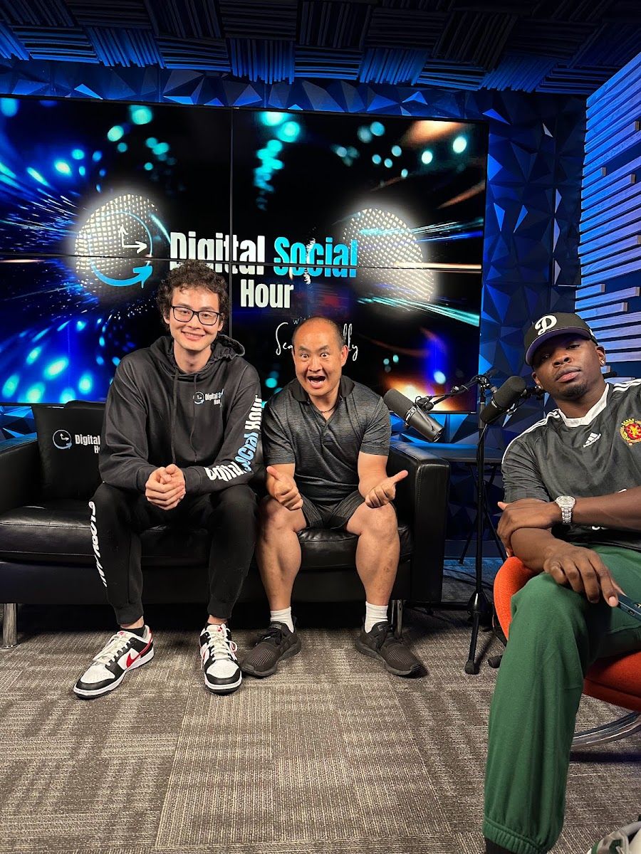 Dennis Yu with Sean Kelly