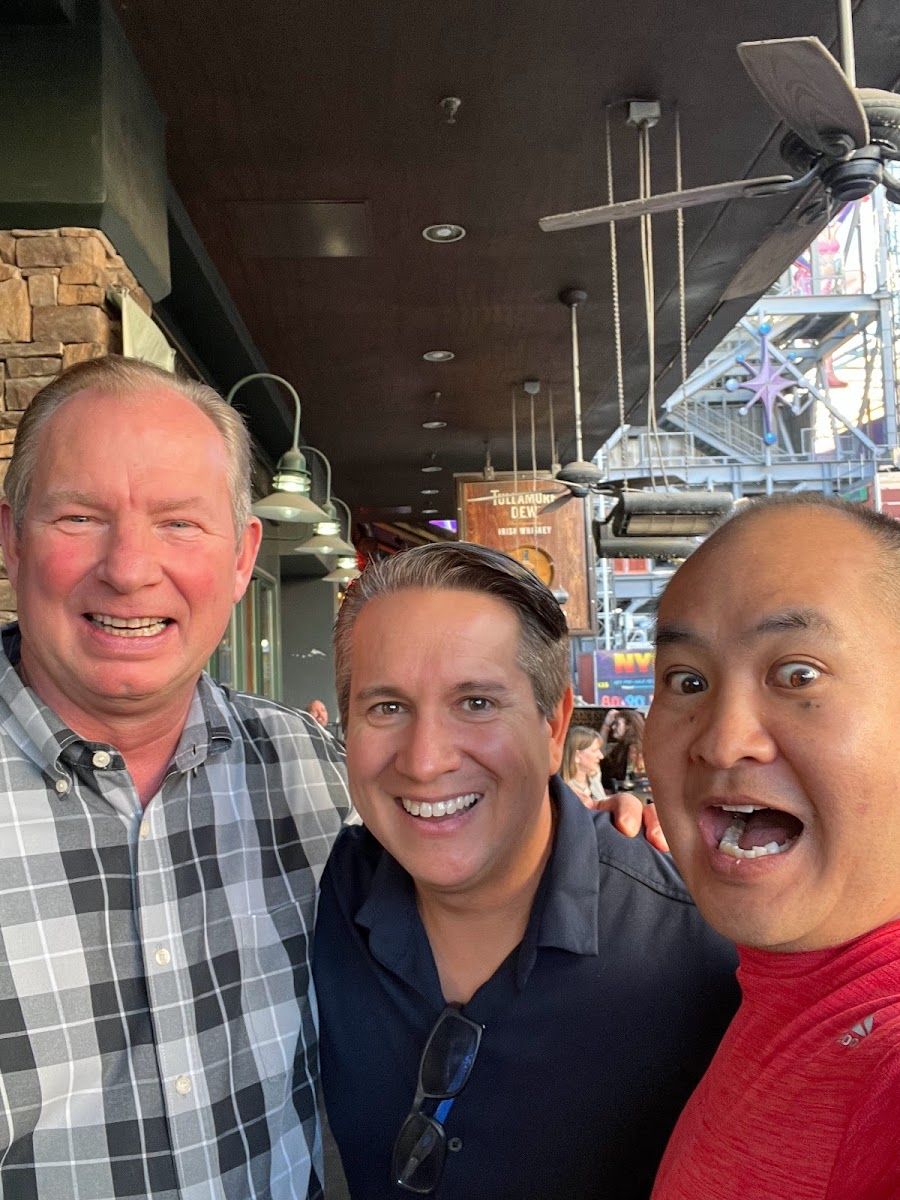 Dennis Yu with Steve Wiideman