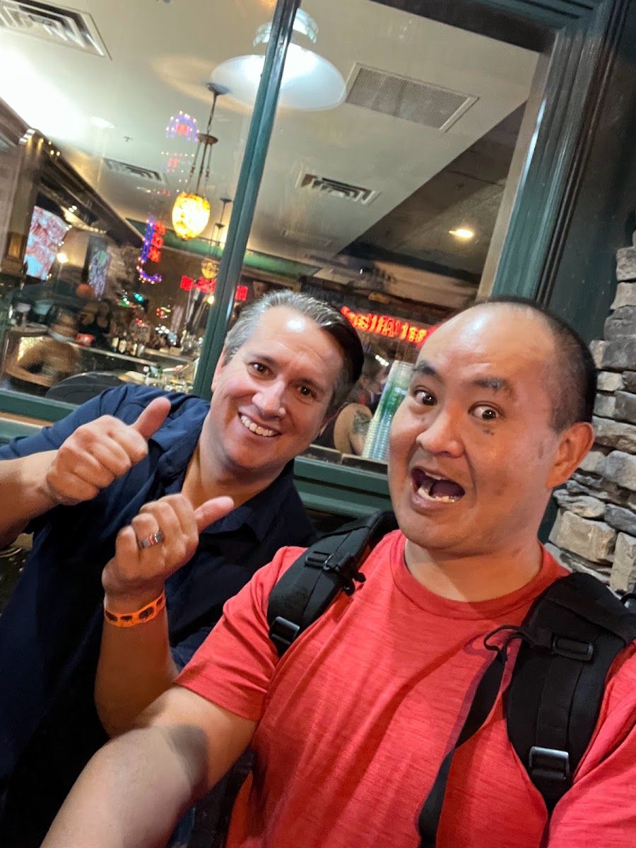 Dennis Yu with Steve Wiideman