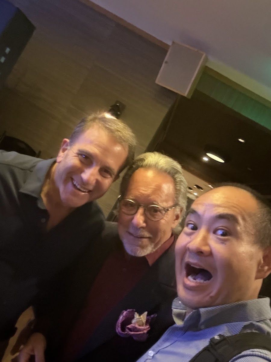 Dennis Yu with Tom Shipley