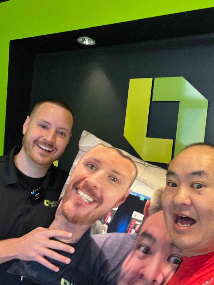 Dennis Yu with Tony Ricketts