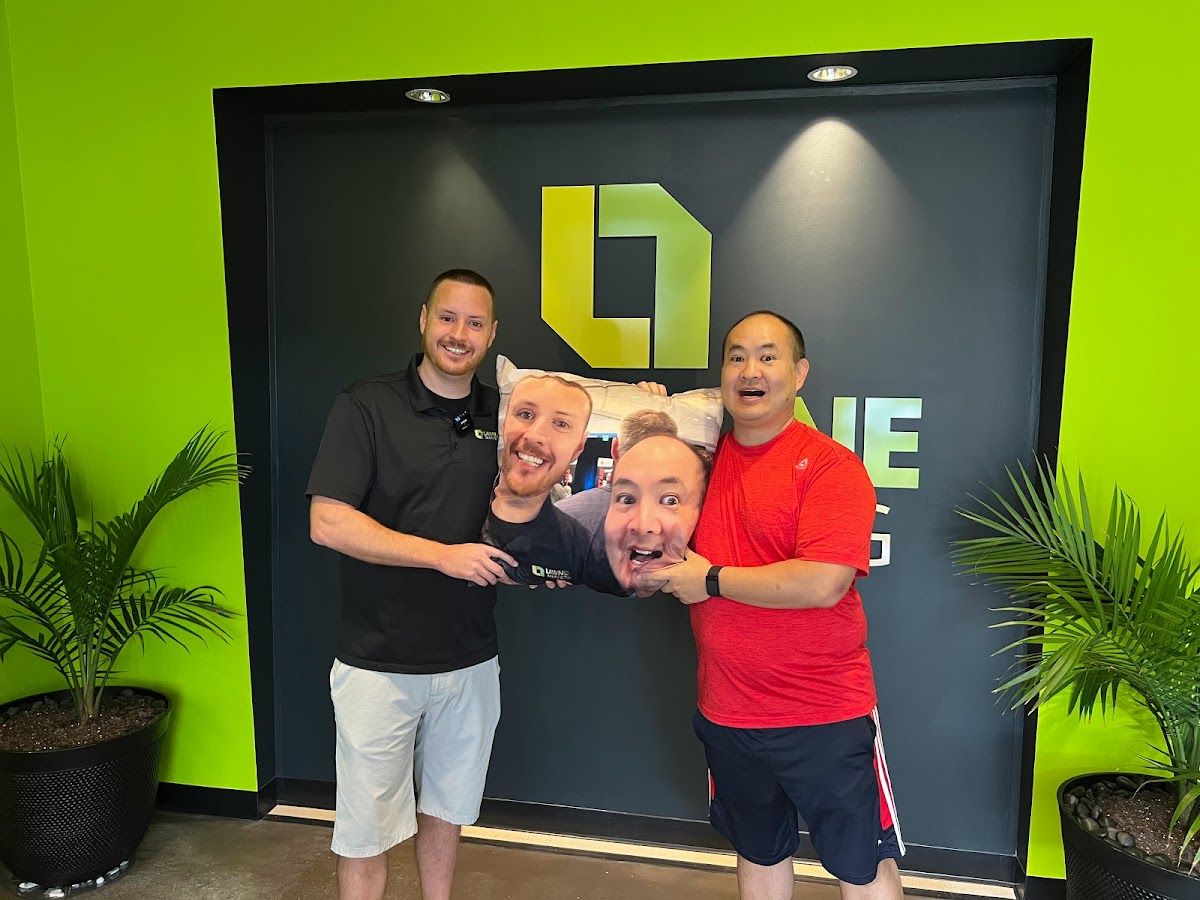 Dennis Yu with Tony Ricketts