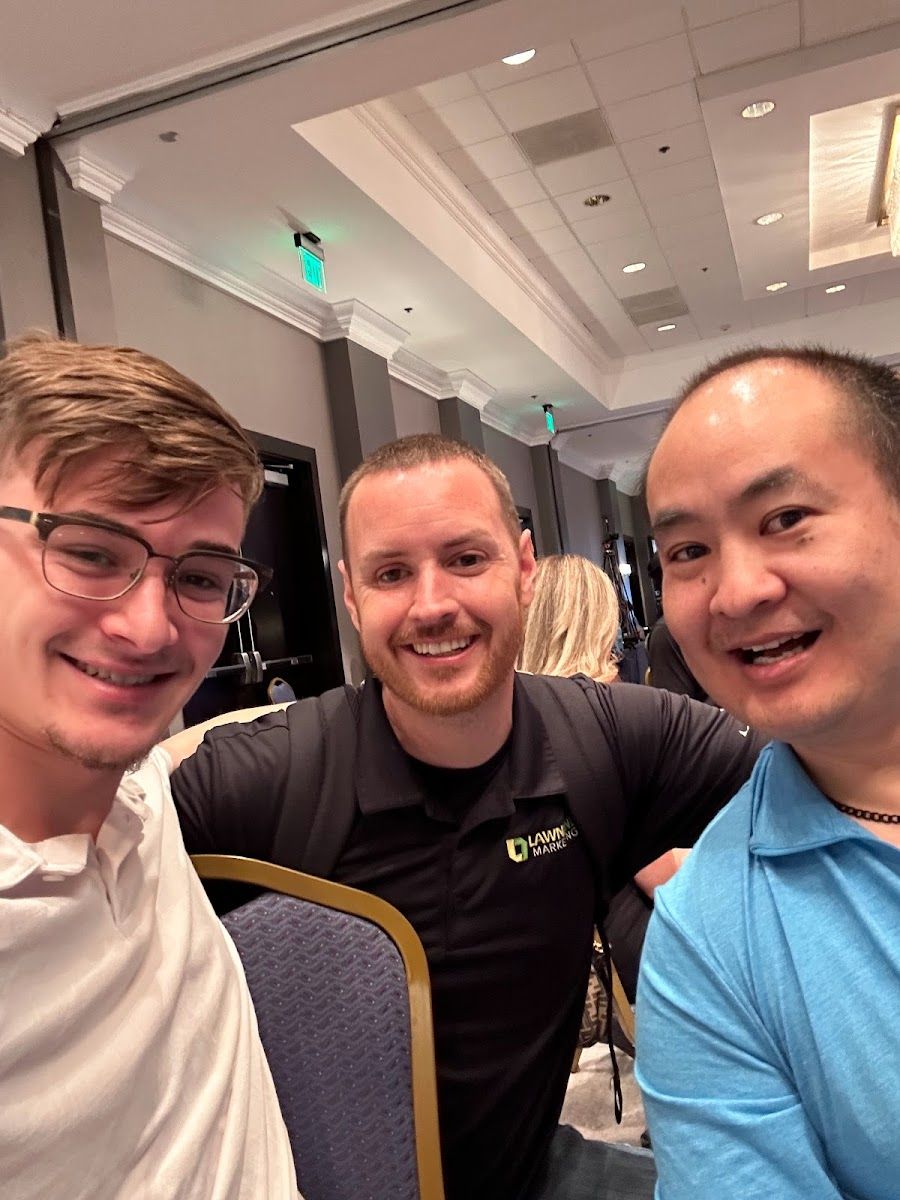 Dennis Yu with Tony Ricketts