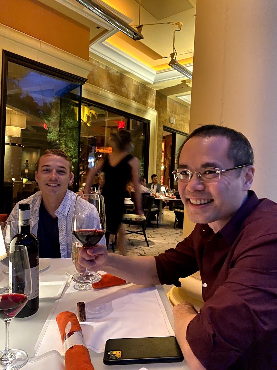 Dennis Yu with Welton Hong
